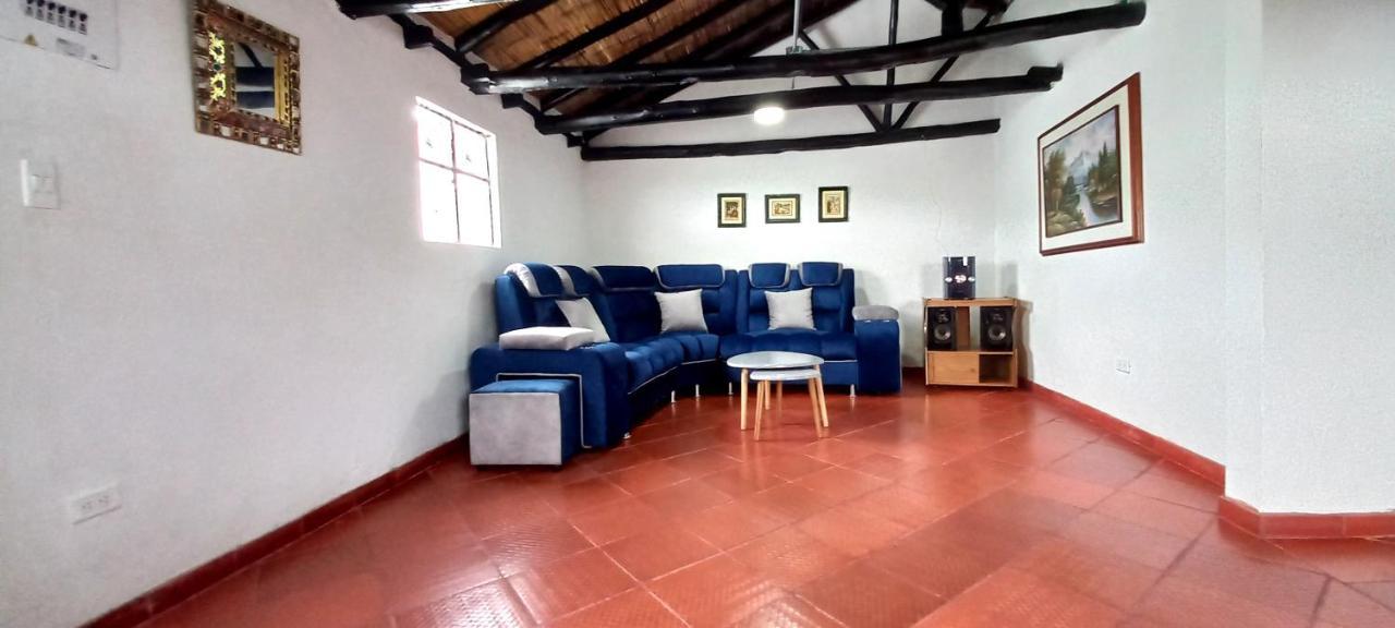 Hospedaje Y Camping Del Rio Monguí Exteriör bild
