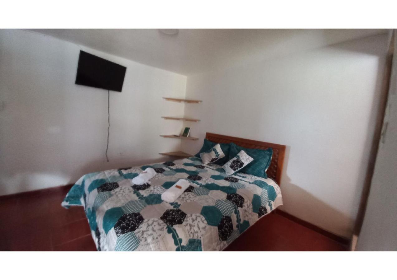 Hospedaje Y Camping Del Rio Monguí Exteriör bild