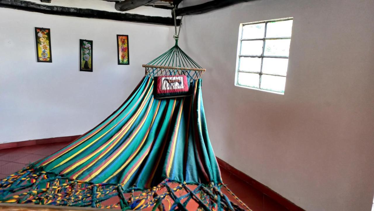 Hospedaje Y Camping Del Rio Monguí Exteriör bild