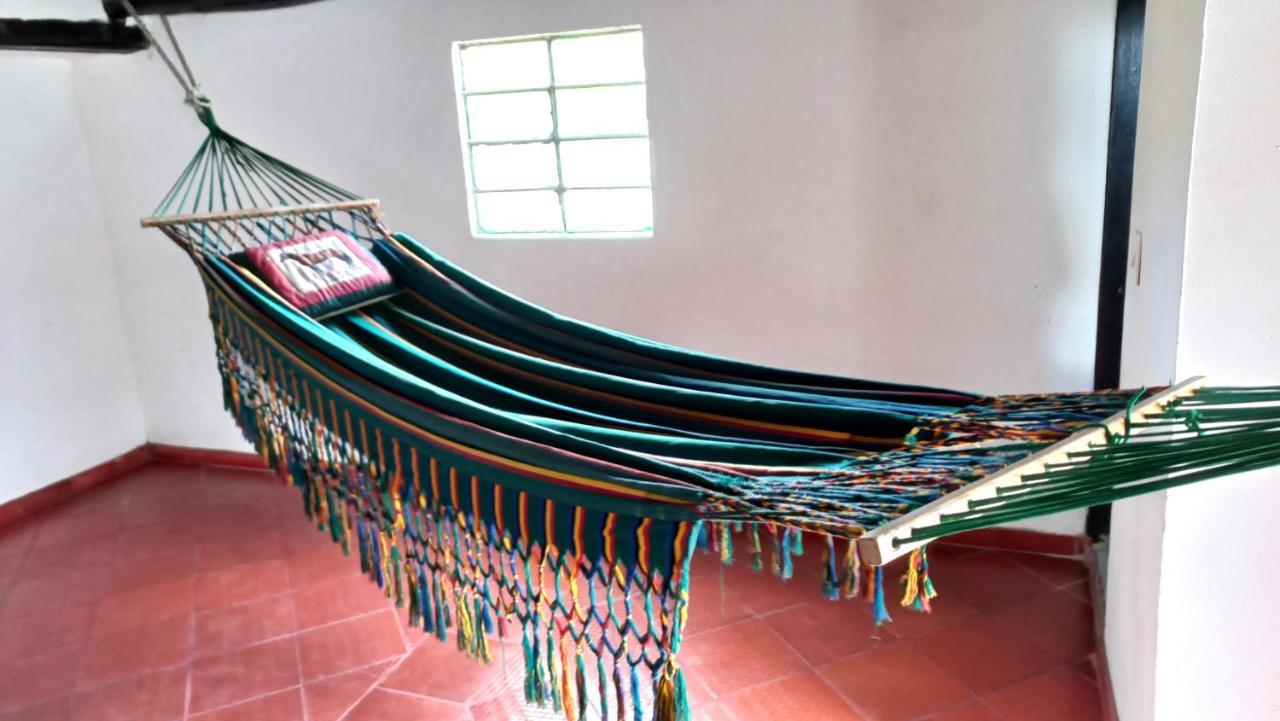 Hospedaje Y Camping Del Rio Monguí Exteriör bild