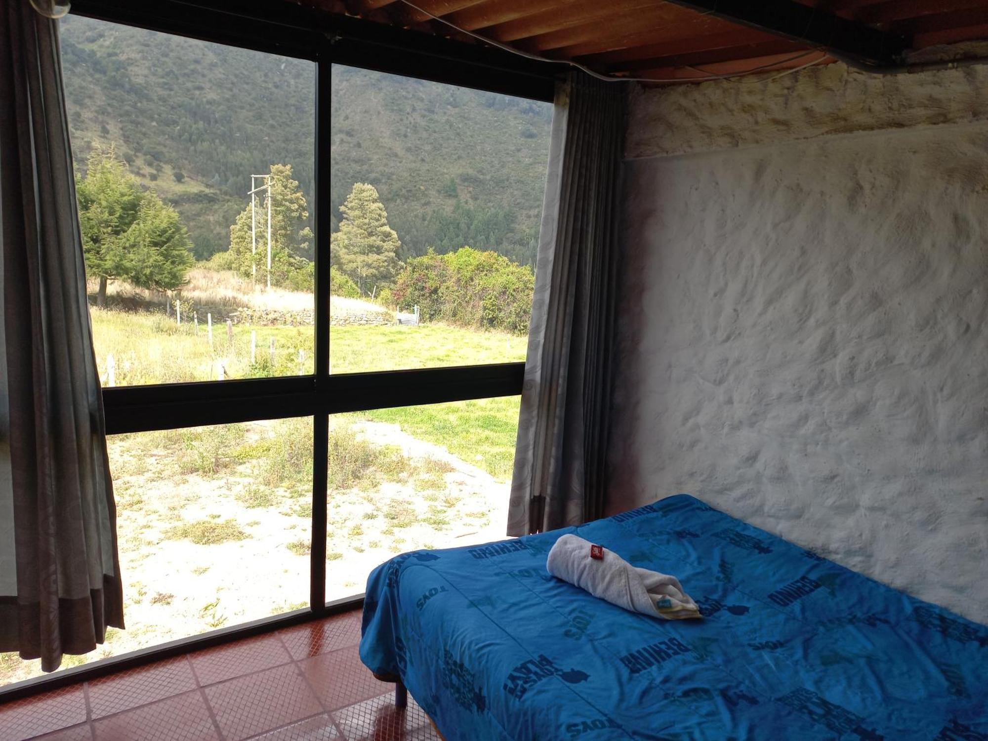 Hospedaje Y Camping Del Rio Monguí Exteriör bild