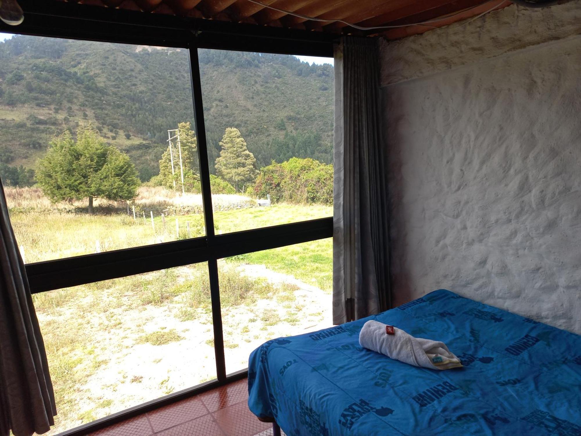 Hospedaje Y Camping Del Rio Monguí Exteriör bild